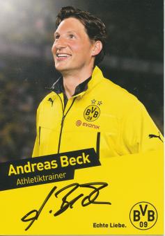 Andreas Beck   2013/2014  Borussia Dortmund  Fußball  Autogrammkarte original signiert 