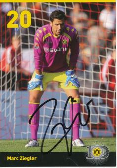 Marc Ziegler   2009/2010  Borussia Dortmund  Fußball  Autogrammkarte original signiert 