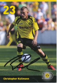 Christopher Kullmann   2009/2010  Borussia Dortmund  Fußball  Autogrammkarte original signiert 