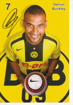 Delron Buckley   2005/2006  Borussia Dortmund  Fußball  Autogrammkarte original signiert 