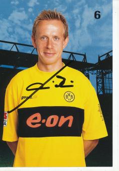 Jörg Heinrich  2002/2003  Borussia Dortmund  Fußball  Autogrammkarte original signiert 