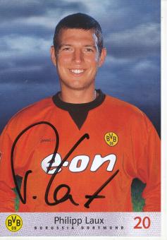 Philipp Laux   2000/2001  Borussia Dortmund  Fußball  Autogrammkarte original signiert 