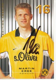 Martin Kree  1998/99  Borussia Dortmund  Fußball  Autogrammkarte original signiert 