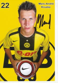 Marc Andre Kruska  2005/2006  Borussia Dortmund  Fußball  Autogrammkarte original signiert 