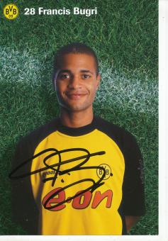 Francis Bugri  2001/2002  Borussia Dortmund  Fußball  Autogrammkarte original signiert 