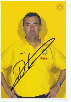 Dick Voorn   2004/2005  Borussia Dortmund  Fußball  Autogrammkarte original signiert 