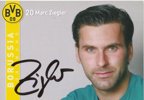 Marc Ziegler   2007/2008  Borussia Dortmund  Fußball  Autogrammkarte original signiert 