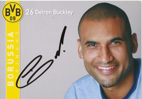 Delron Buckley   2007/2008  Borussia Dortmund  Fußball  Autogrammkarte original signiert 
