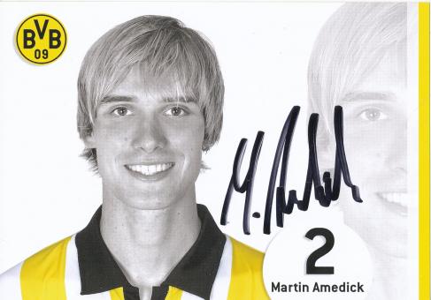 Martin Amedick   2006/2007  Borussia Dortmund  Fußball  Autogrammkarte original signiert 