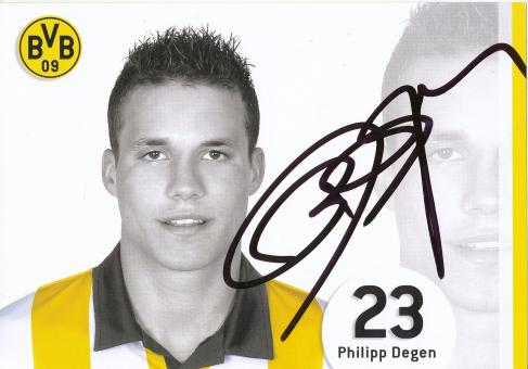 Philipp Degen  2006/2007  Borussia Dortmund  Fußball  Autogrammkarte original signiert 