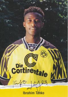 Ibrahim Tanko  1994/1995  Borussia Dortmund  Fußball  Autogrammkarte original signiert 