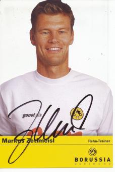 Markus Zetlmeisl  Stanz Karte Borussia Dortmund  Fußball  Autogrammkarte original signiert 