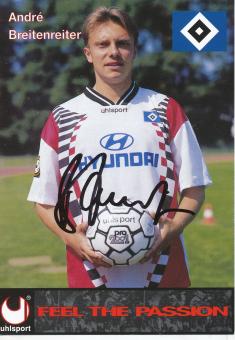 Andre Breitenreiter  1996/97  Hamburger SV  Fußball  Autogrammkarte original signiert 