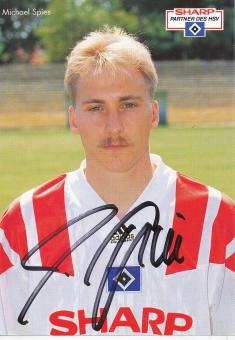 Michael Spies  1992/93  Hamburger SV  Fußball  Autogrammkarte original signiert 