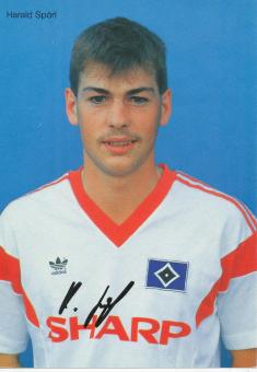 Harald Spörl  Hamburger SV  Fußball  Autogrammkarte original signiert 