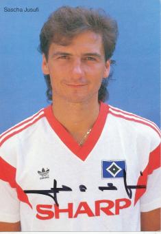Sascha Jusufi  Hamburger SV  Fußball  Autogrammkarte original signiert 