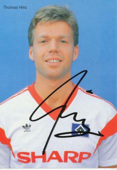 Thomas Hinz  Hamburger SV  Fußball  Autogrammkarte original signiert 