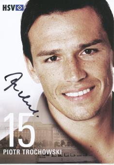 Piotr Trochowski  2008/2009  Hamburger SV  Fußball  Autogrammkarte original signiert 