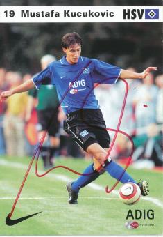 Mustafa Kucukovic   2004/2005  Hamburger SV  Fußball  Autogrammkarte original signiert 