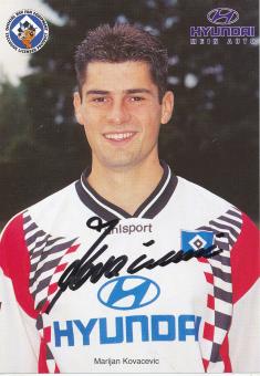 Marijan Kovacevic  1996/1997  Hamburger SV  Fußball  Autogrammkarte original signiert 