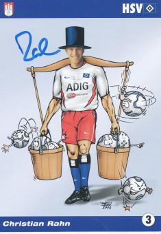 Christian Rahn  2003/2004  Hamburger SV  Fußball  Autogrammkarte original signiert 