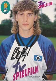 Marco Weißhaupt  1994/1995  Hamburger SV  Fußball  Autogrammkarte original signiert 