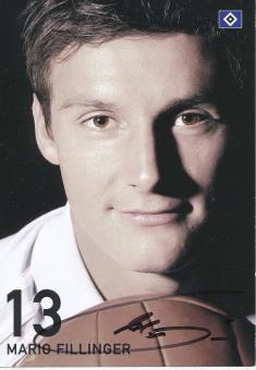 Mario Fillinger  2007/2008  Hamburger SV  Fußball  Autogrammkarte original signiert 