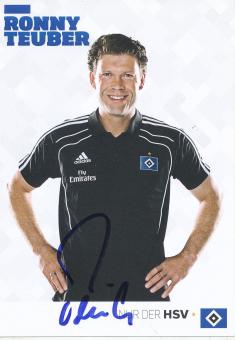 Ronny Teuber  2011/2012  Hamburger SV  Fußball  Autogrammkarte original signiert 