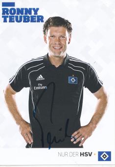 Ronny Teuber  2011/2012  Hamburger SV  Fußball  Autogrammkarte original signiert 