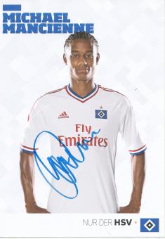 Michael Mancienne  2011/2012  Hamburger SV  Fußball  Autogrammkarte original signiert 