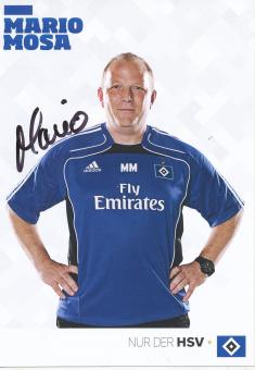 Mario Mosa  2011/2012  Hamburger SV  Fußball  Autogrammkarte original signiert 