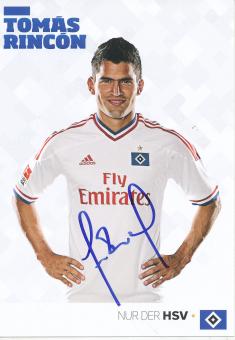 Tomas Rincon  2011/2012  Hamburger SV  Fußball  Autogrammkarte original signiert 