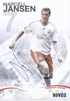Marcell Jansen  2009/2010  Hamburger SV  Fußball  Autogrammkarte original signiert 