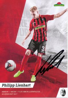 Philipp Lienhart  2019/2020  SC Freiburg  Fußball Autogrammkarte original signiert 