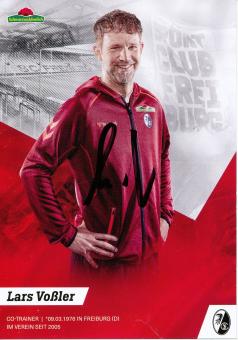 Lars Voßler  2019/2020  SC Freiburg  Fußball Autogrammkarte original signiert 