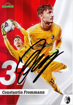 Constantin Frommann   2018/2019  SC Freiburg  Fußball Autogrammkarte original signiert 