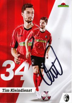 Tim Kleindienst   2018/2019  SC Freiburg  Fußball Autogrammkarte original signiert 