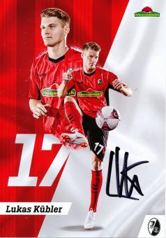 Lukas Kübler   2018/2019  SC Freiburg  Fußball Autogrammkarte original signiert 