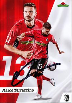 Marco Terrazzino   2018/2019  SC Freiburg  Fußball Autogrammkarte original signiert 