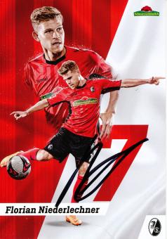 Florian Niederlechner   2018/2019  SC Freiburg  Fußball Autogrammkarte original signiert 