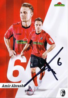 Amir Abrashi  2018/2019  SC Freiburg  Fußball Autogrammkarte original signiert 
