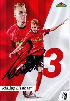 Philipp Lienhart  2018/2019  SC Freiburg  Fußball Autogrammkarte original signiert 