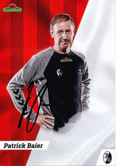 Patrick Baier  2018/2019  SC Freiburg  Fußball Autogrammkarte original signiert 