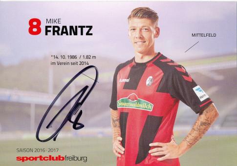 Mike Frantz   2016/2017  SC Freiburg  Fußball Autogrammkarte original signiert 