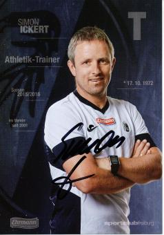 Simon Ickert  2015/2016  SC Freiburg  Fußball Autogrammkarte original signiert 