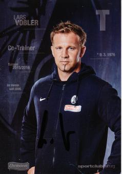 Lars Voßler  2015/2016  SC Freiburg  Fußball Autogrammkarte original signiert 
