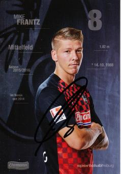 Mike Frantz  2015/2016  SC Freiburg  Fußball Autogrammkarte original signiert 