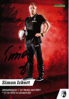 Simon Ickert  2017/2018  SC Freiburg  Fußball Autogrammkarte original signiert 