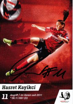 Hasret Kayikci  2017/2018  SC Freiburg  Frauen Fußball Autogrammkarte original signiert 
