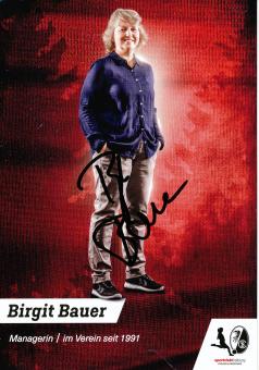 Birgit Bauer  2017/2018  SC Freiburg  Frauen Fußball Autogrammkarte original signiert 
